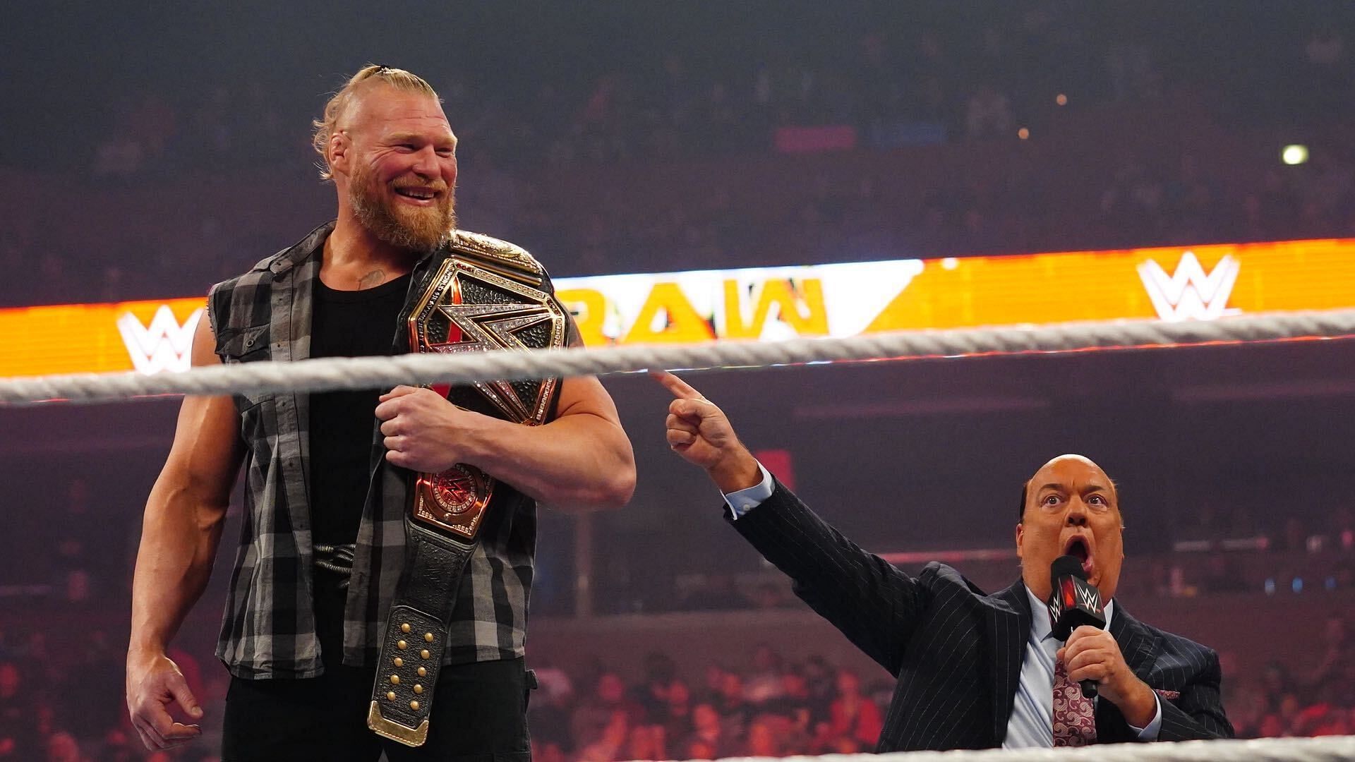 WWE Raw में ब्रॉक लैसनर के पहले प्रतिद्वंदी का ऐलान हो गया है 