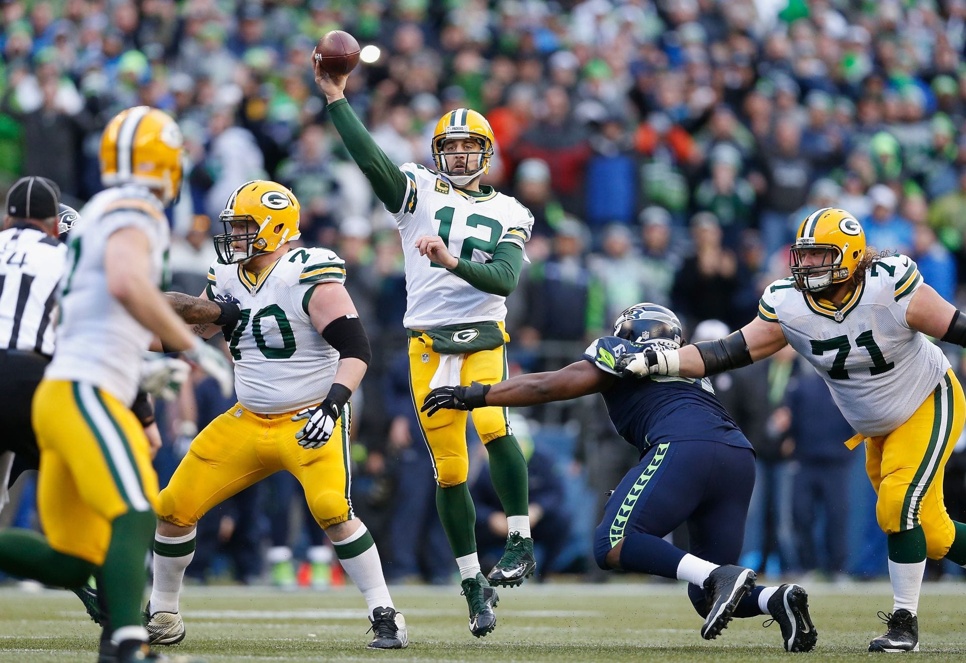 RUSSELL WILSON 2014 NFC CHAMPIONSHIP STATS visual data 2