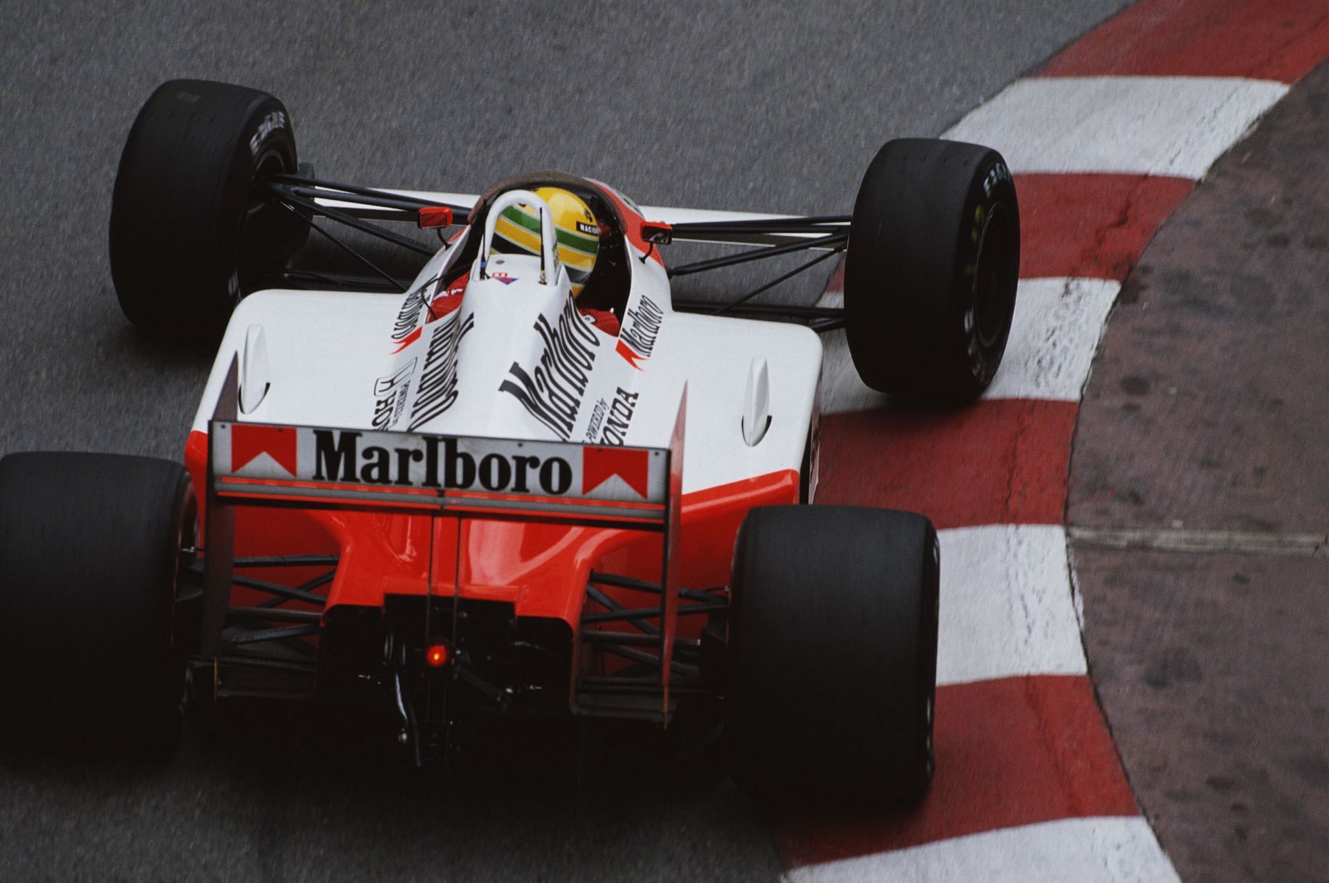 Watch Ayrton Senna’s Insane Lap Around Monaco In A 1990s Mclaren