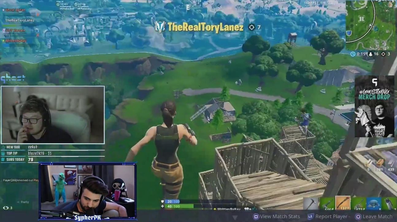 Lanez and SypherPK have played before (Image via Epic Games)