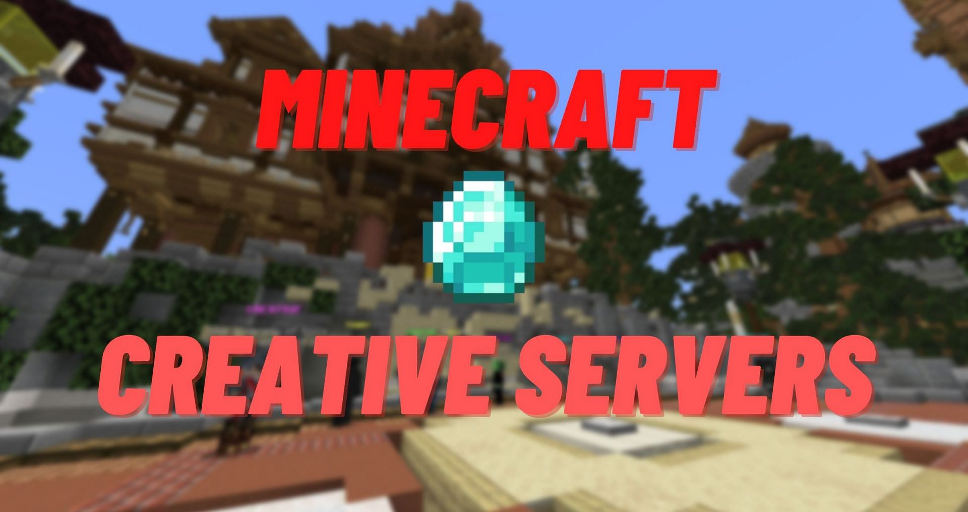Find the best Minecraft Creative servers here (Image via Mojang)