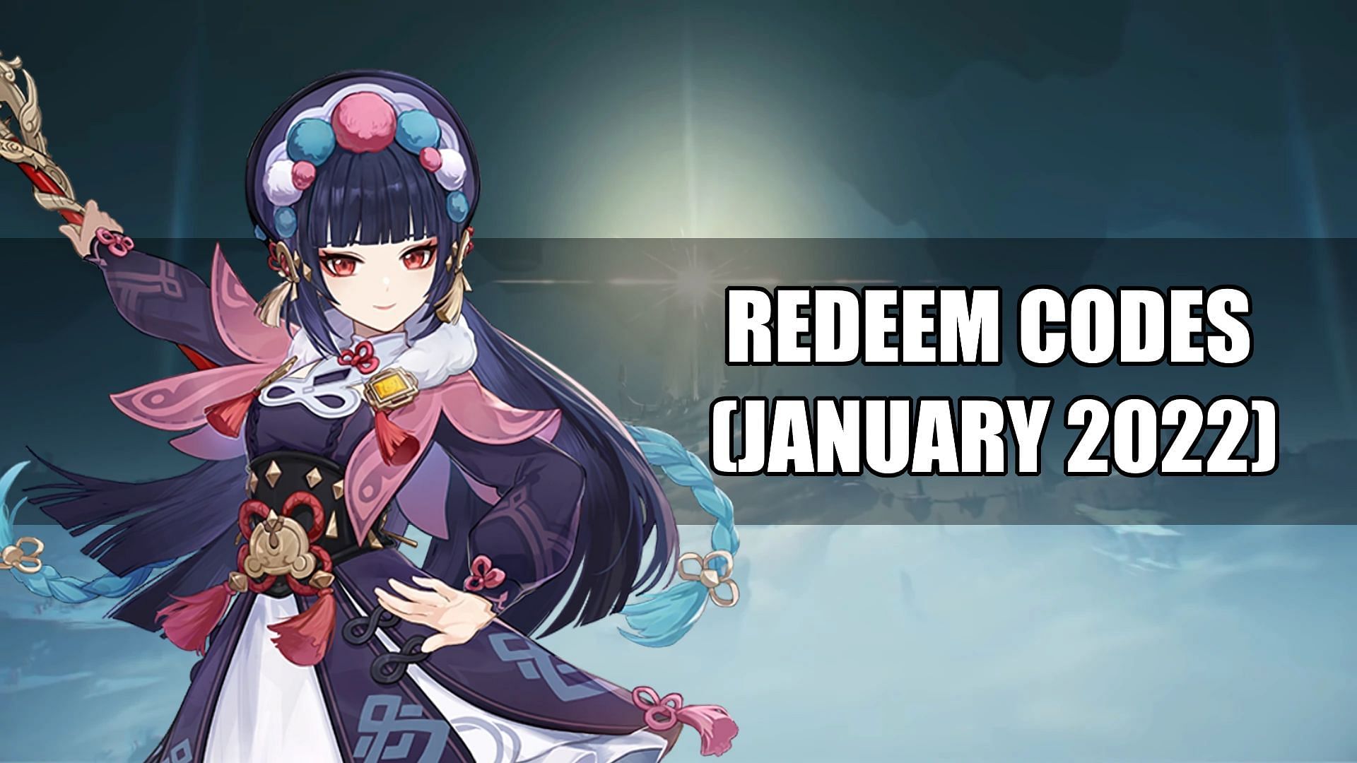 Active Genshin Impact Redeem Codes for January 2022