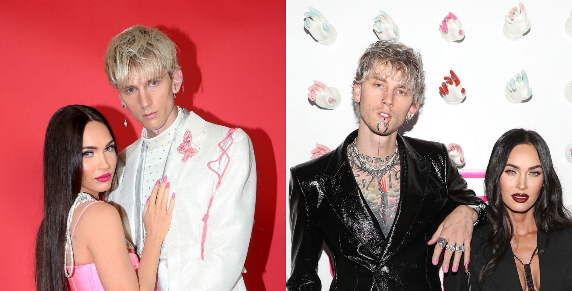 Machine Gun Kelly and Megan Fox got engaged on January 11 (Image via Getty Images)