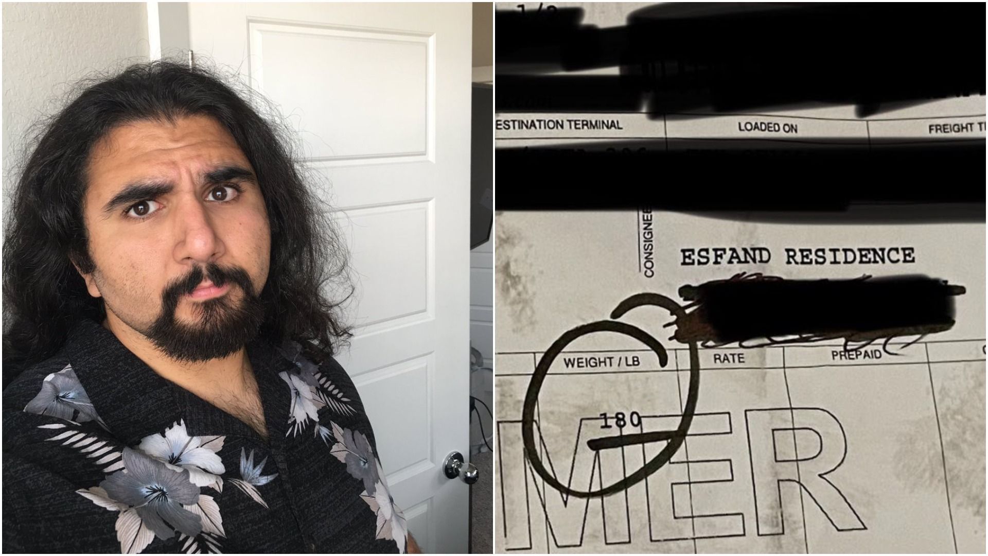 Esfand rolls his new PC upstairs on stream