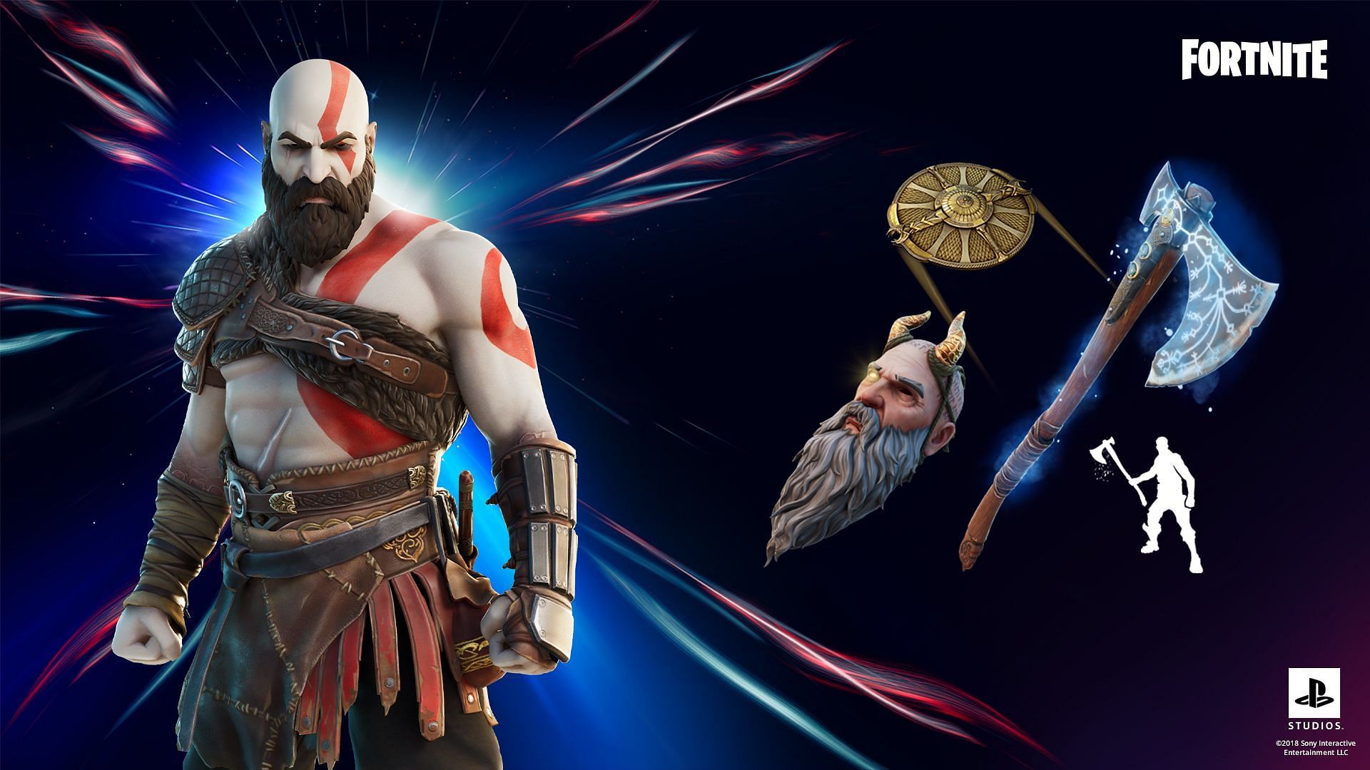 The Oathbreaker set is a collaboration with God of War (Image via Epic Games)