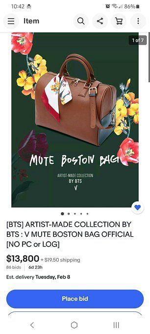 BTS V's Mute Boston Bag: Sells out in a minute, ARMYs furious with ...