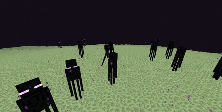 What is the easiest way to fight Enderman in Minecraft?