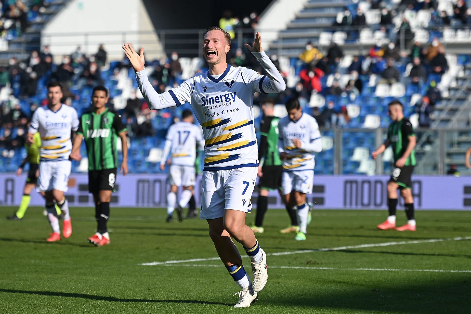 Verona and Bologna square off in their Serie A fixture on Friday