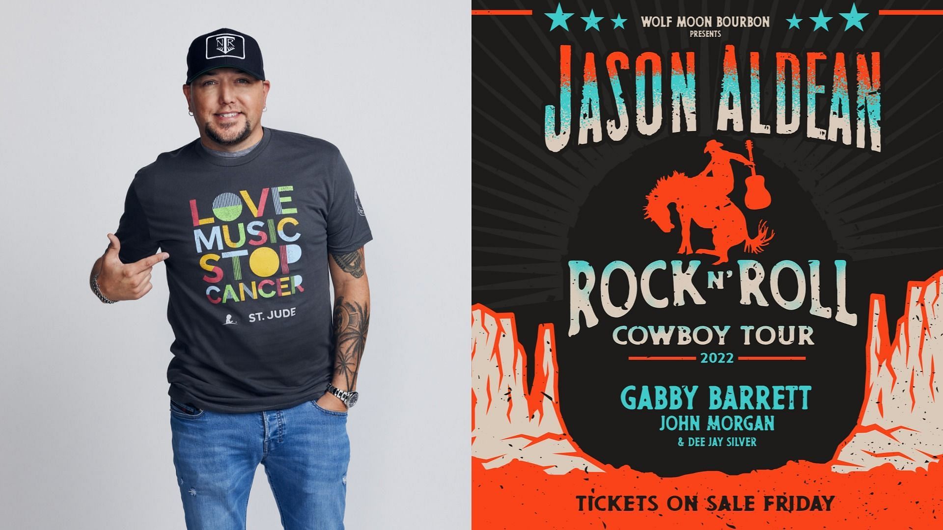 Jason Aldean Rock n' Roll Cowboy Tour 2022 tickets Where to buy, price