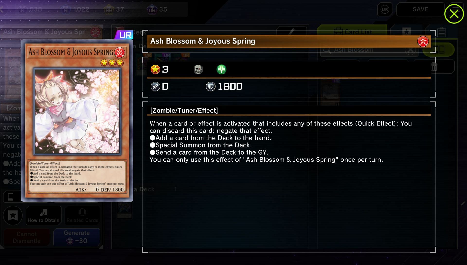 This card may contain future cute art, but it can be devastating at the right time (Image via Konami)