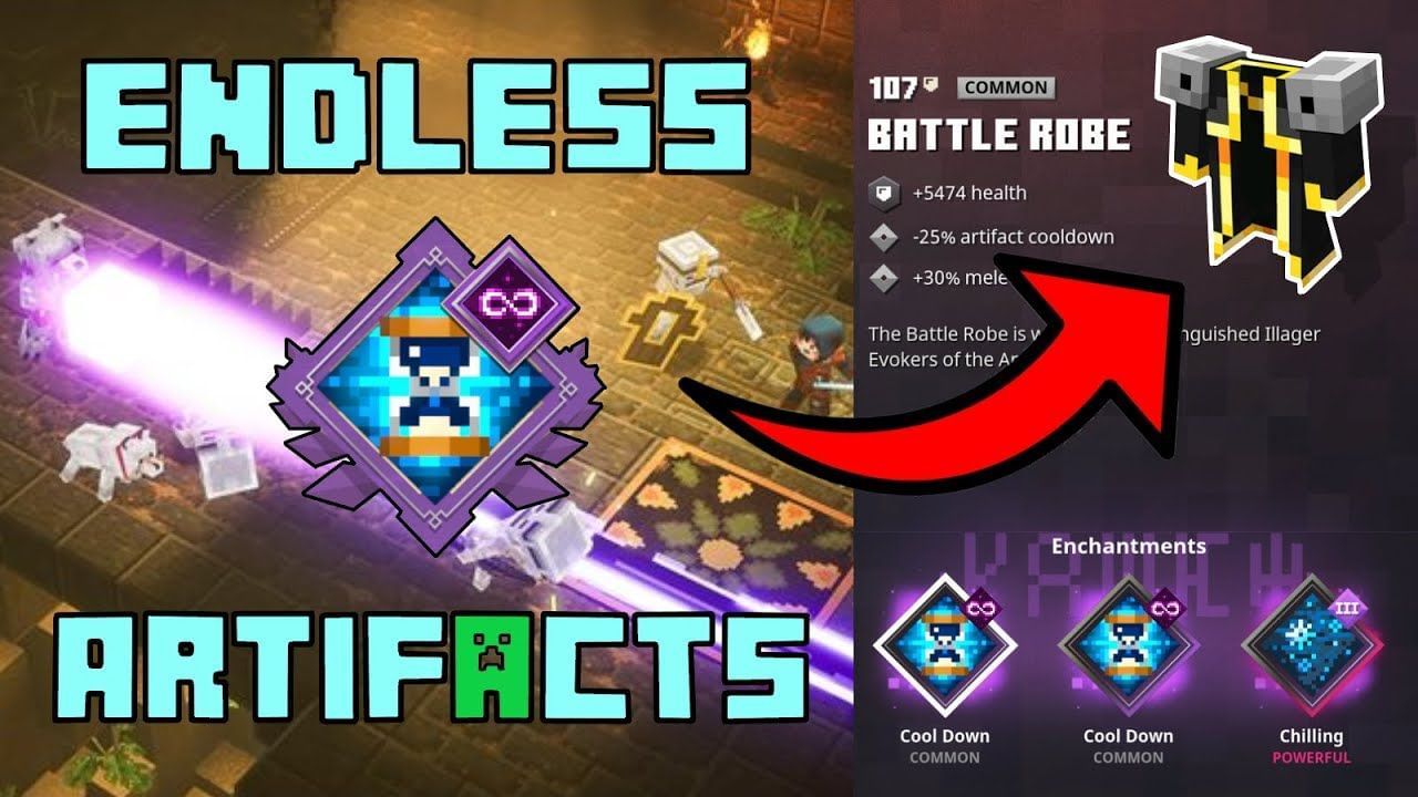 5 best armor enchantments in Minecraft Dungeons in 2022