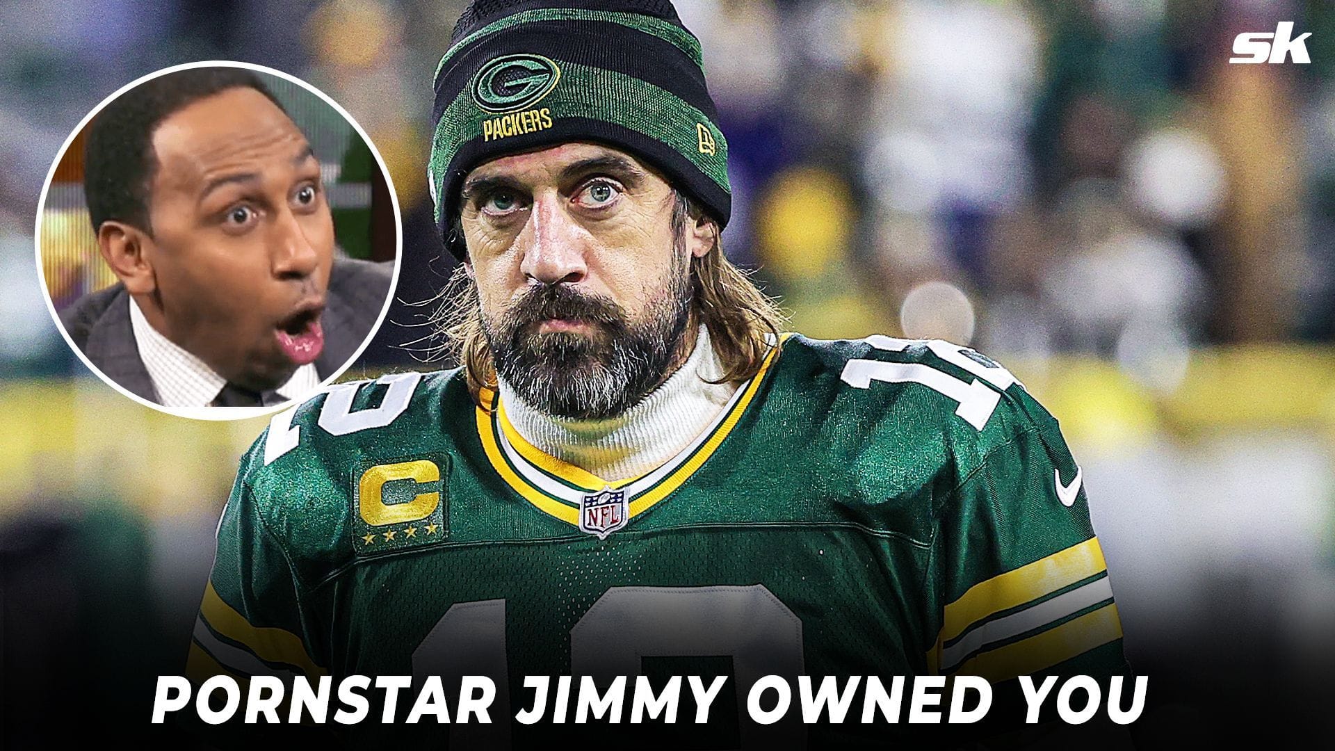 Stephen A. Smith blasts Aaron Rodgers for dismal playoff record