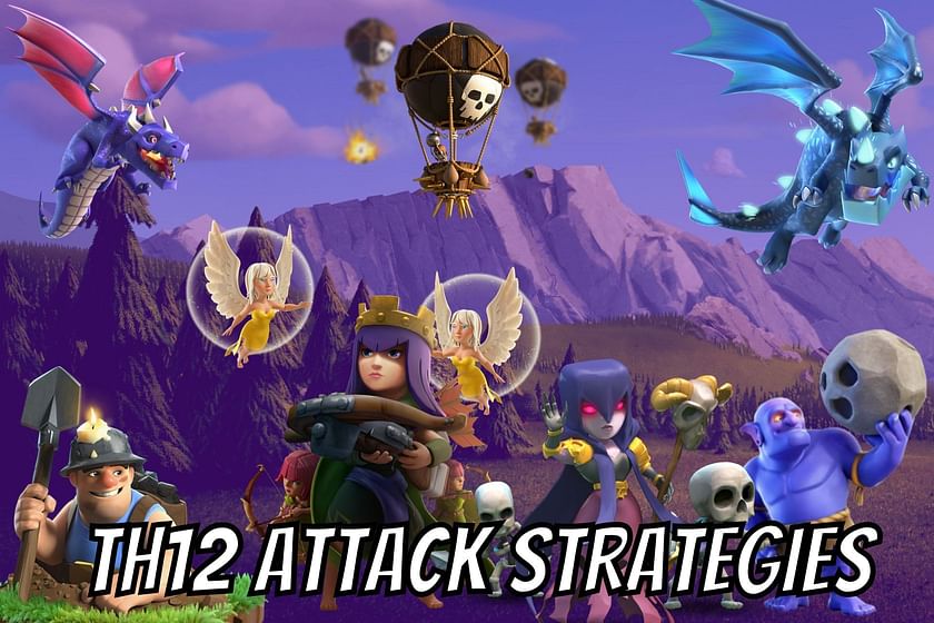 town hall 12 best attack troops