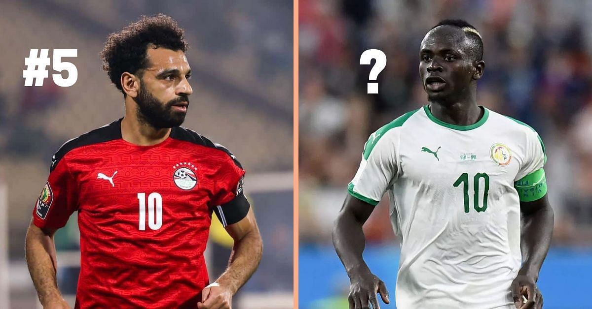 Egypt&#039;s Mohamed Salah and Senegal&#039;s Sadio Mane