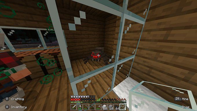 How to keep a spider in Minecraft