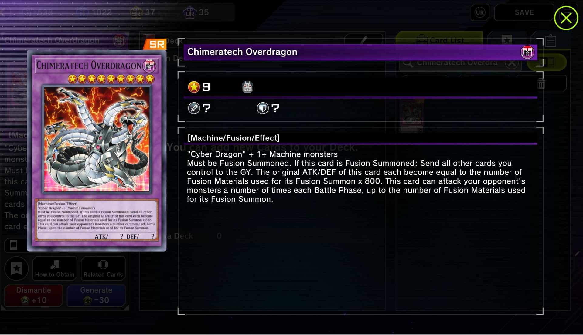 Few cards are more disrespectful than Chimeratech Overdragon (Image via Konami)