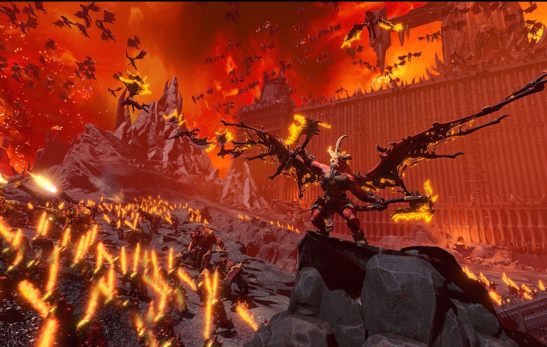 Khorne (Image via Total War: Warhammer III)