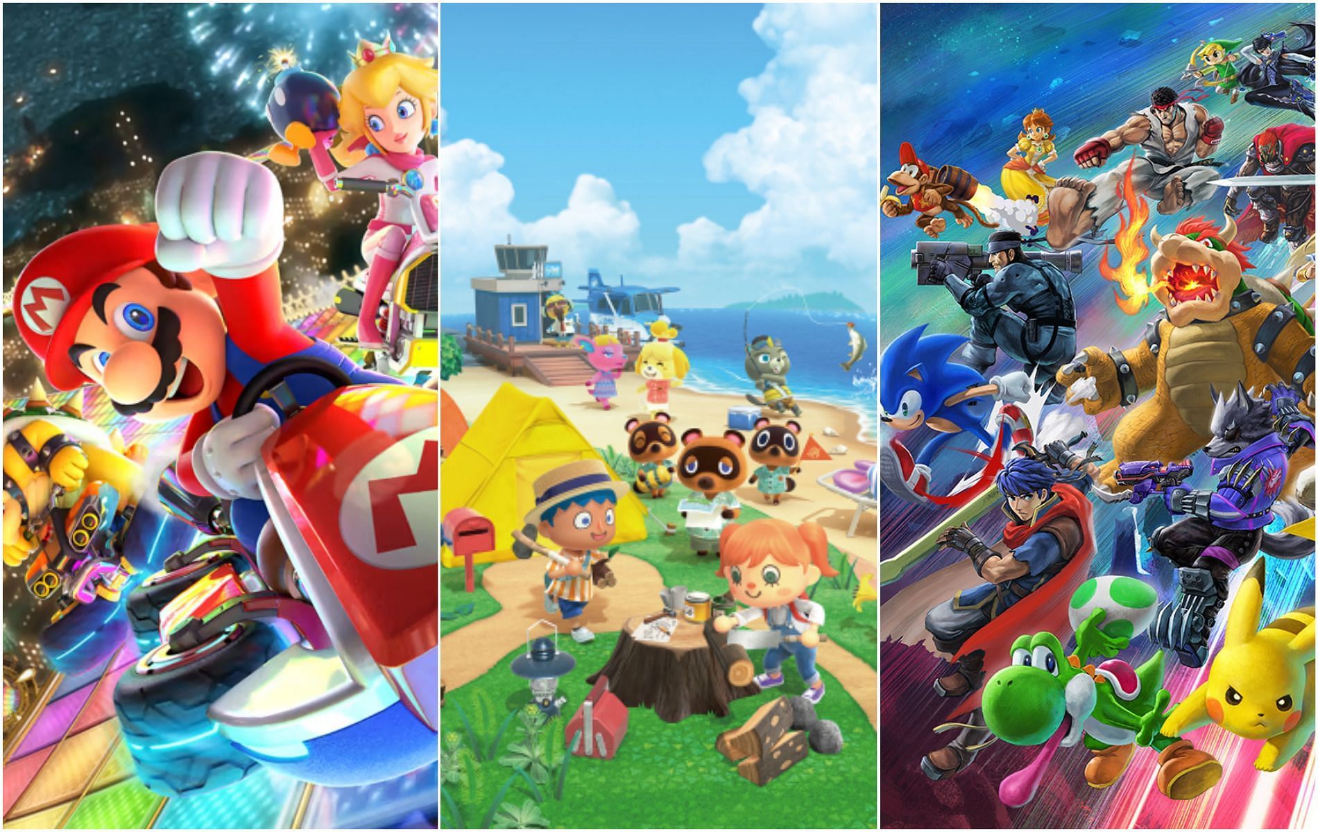 Top 5 Best Selling FirstParty Nintendo Switch Games So Far