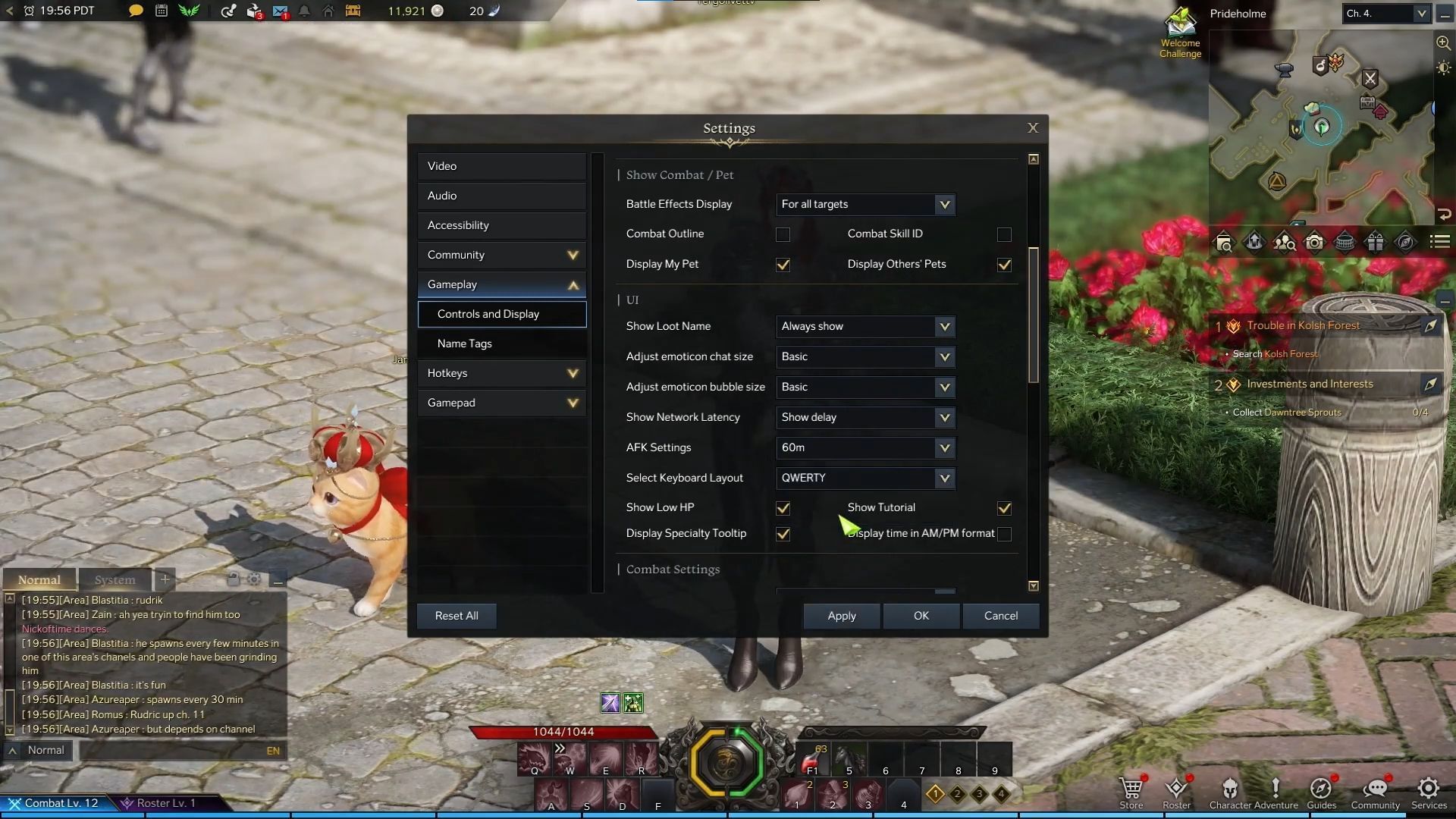 How to change the AFK Timer in Lost Ark
