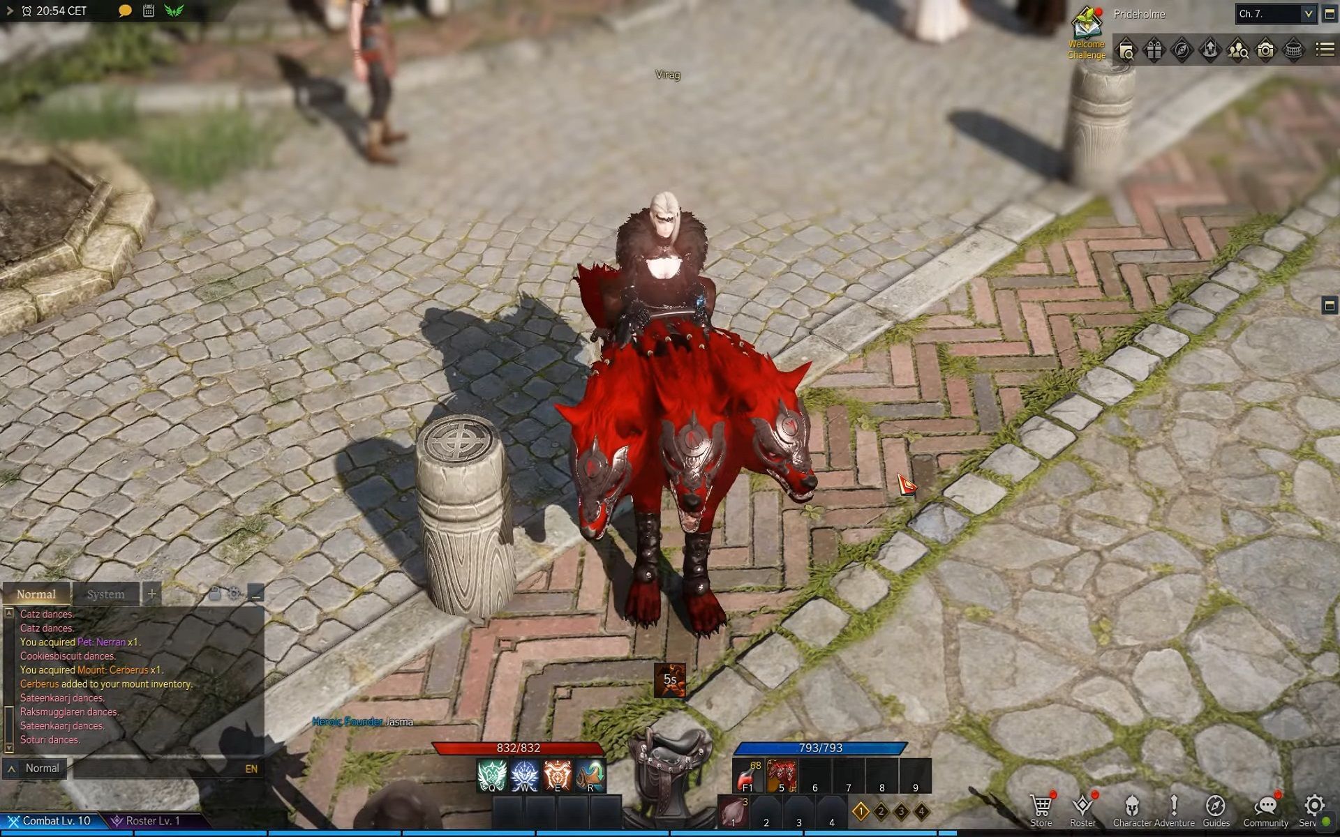 How to change mounts in Lost Ark