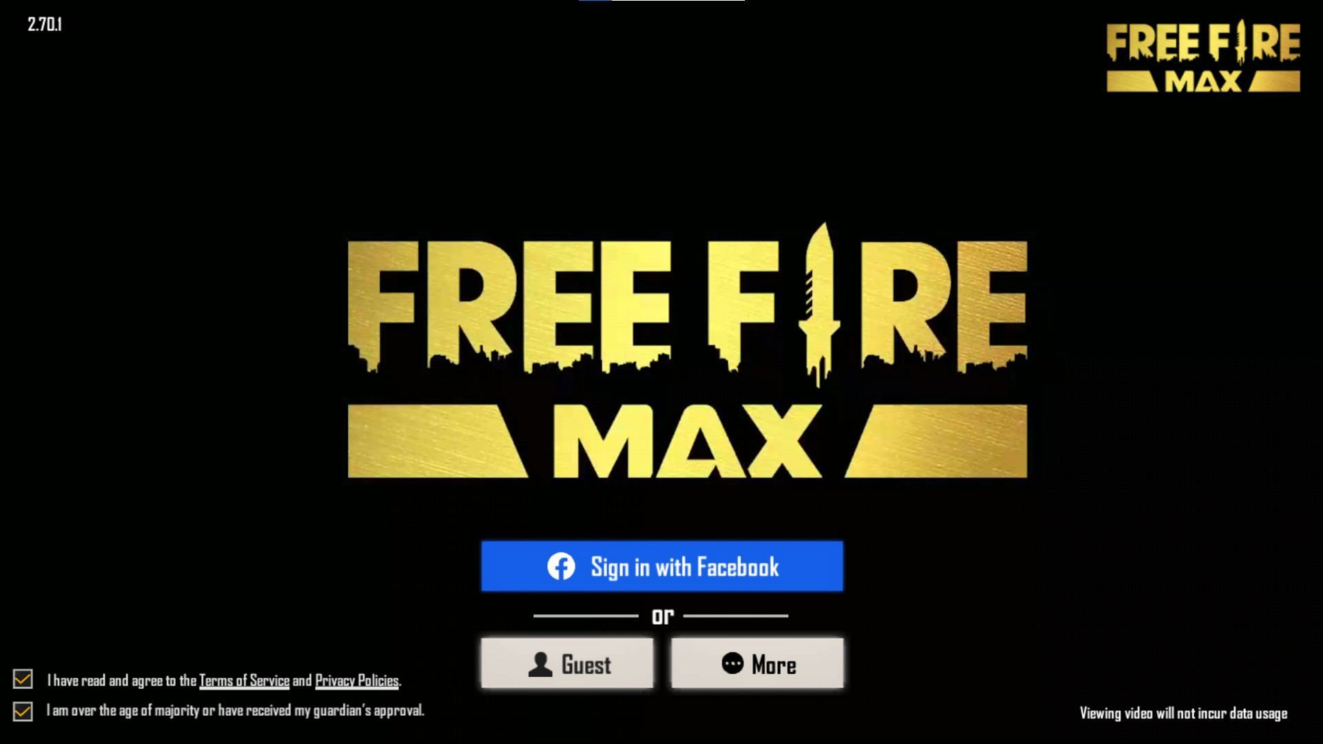 free fire max open id