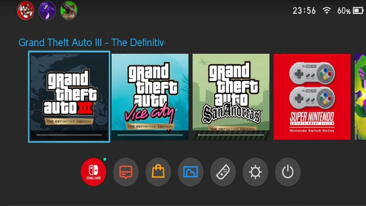 Patch notes for GTA Definitive Edition Trilogy Switch update