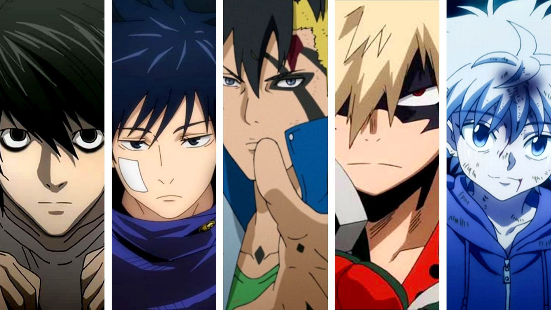 Some popular anime deuteragonists (Image via Sportskeeda)