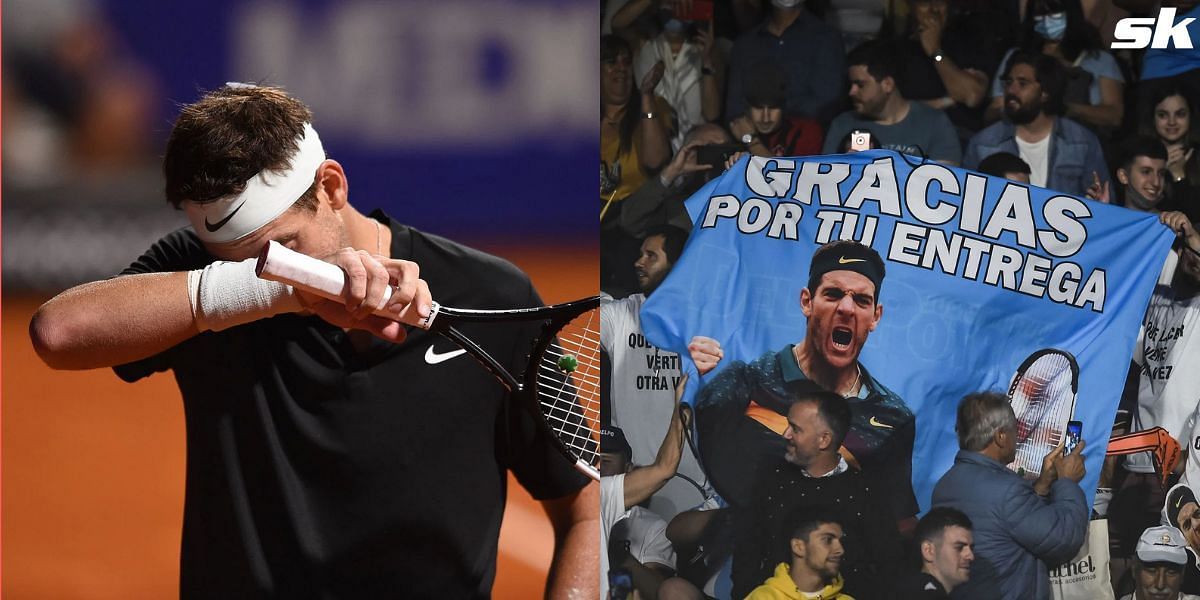 In Pictures: Juan Martin Del Potro's Emotional Farewell At Argentina ...