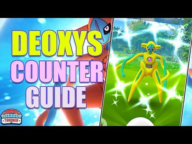 Pokemon Go Deoxys Attack Forme Weaknesses And Best Counters 3489