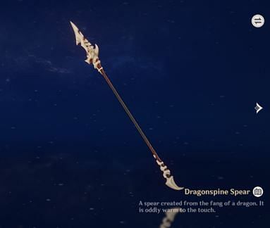 Dragonspine Spear | Genshin Impact- Ascension Materials, Stats ...