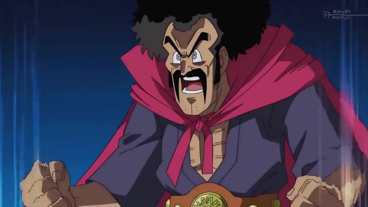 Mr. Satan as seen in the Super anime (Image via Toei Animation)