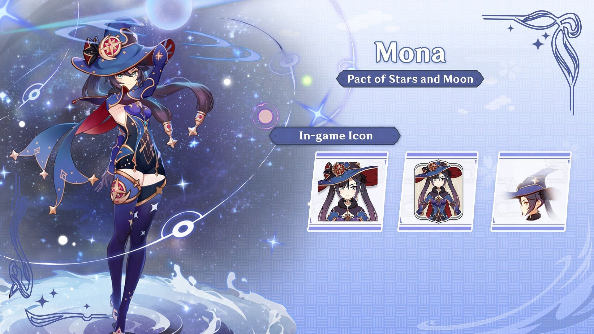 Mona&#039;s outfit change was one of the more radical ones (Image via miHoYo)