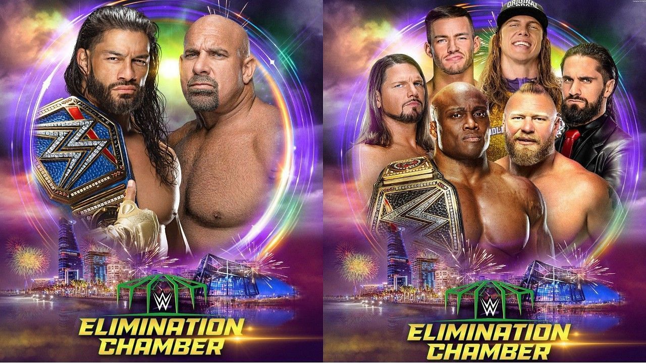 WWE Elimination Chamber में होने जा रहे कई मैचों में दखल की संभावना बनी हुई है