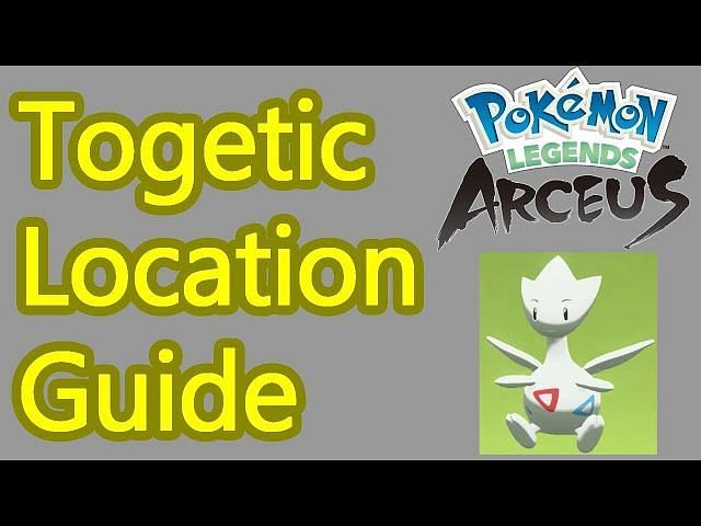 How to catch Togetic in Pokemon Legends: Arceus