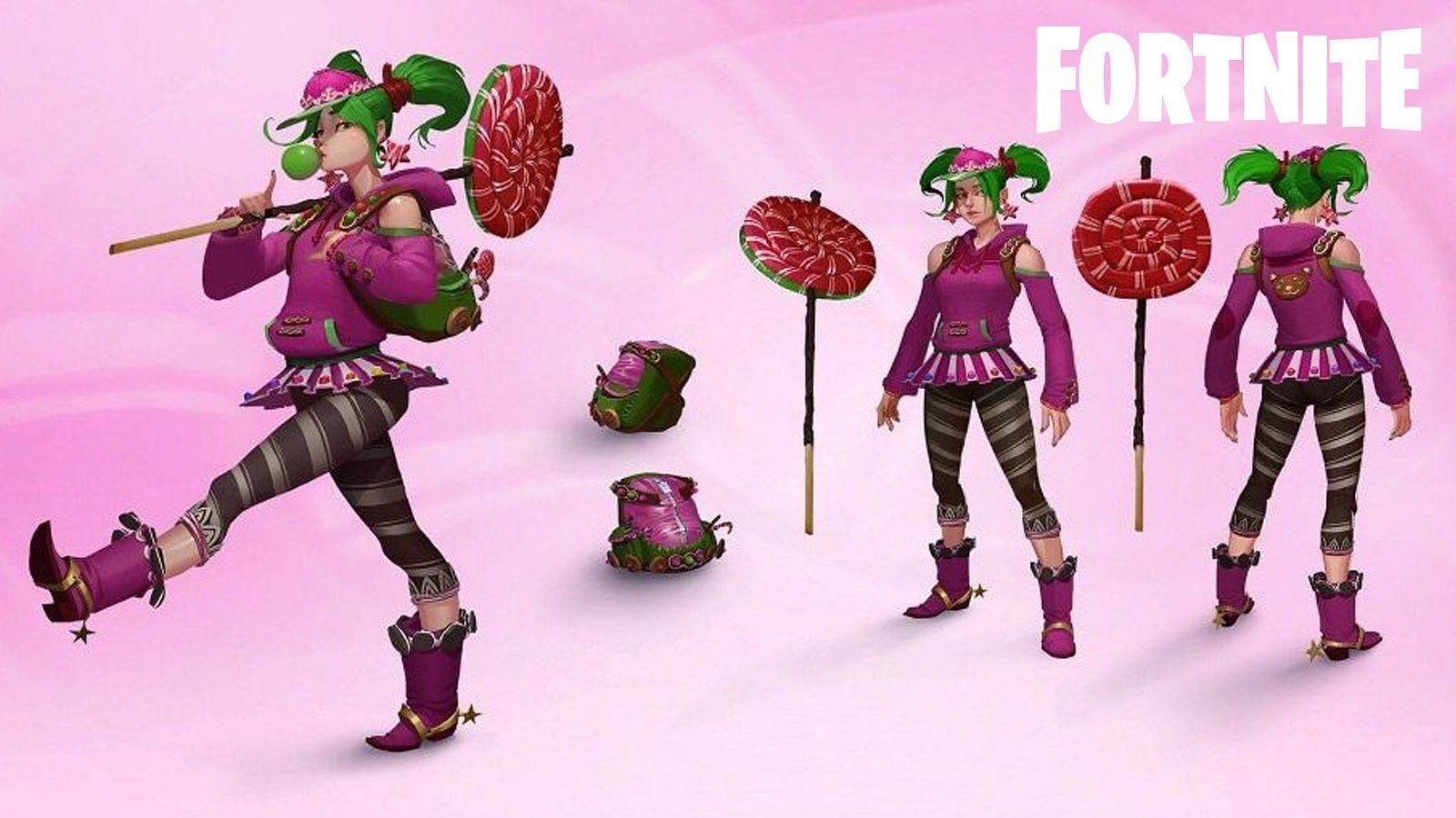 Concept art for Zoey in Fortnite (Image via Epic Games)