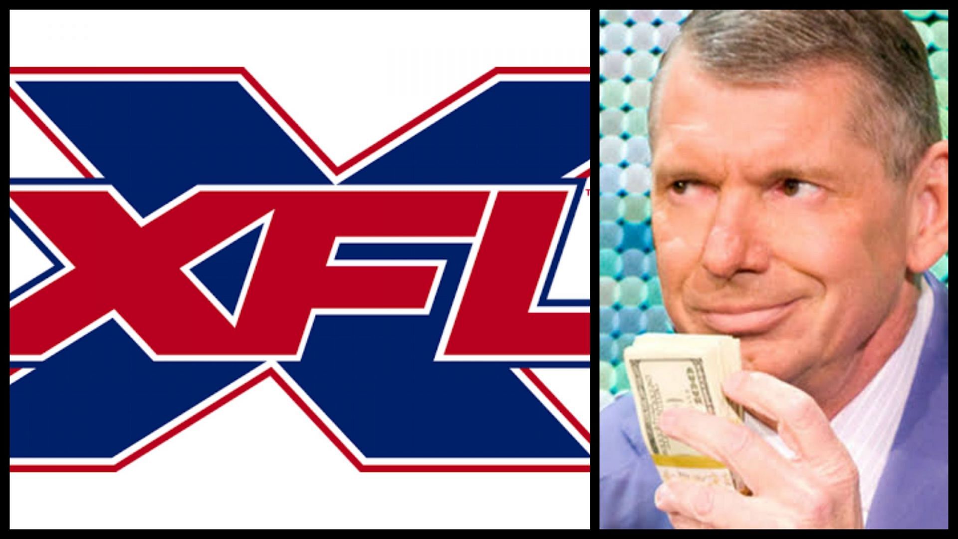 How much did Vince McMahon invest in XFL?