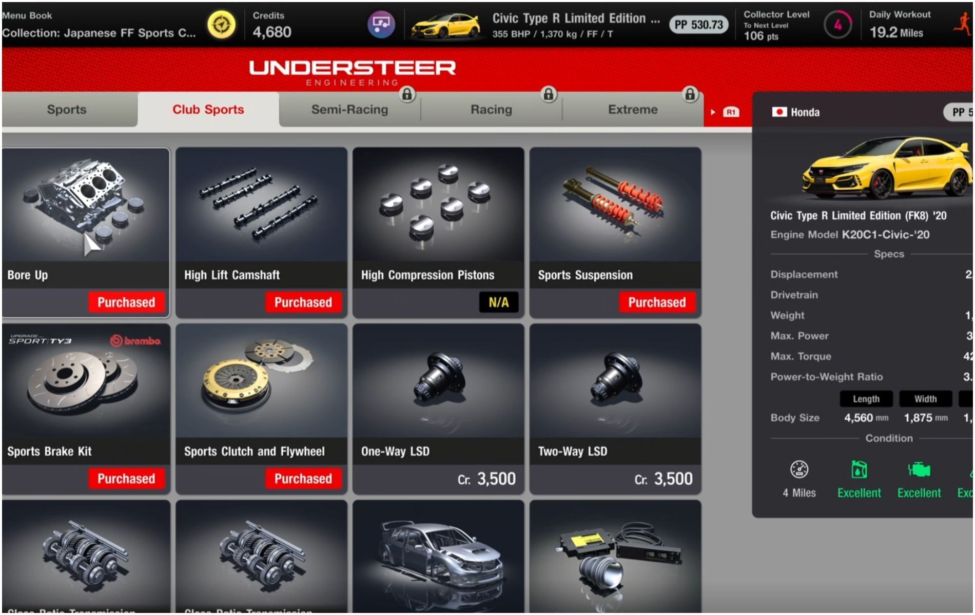 How to change parts on cars in Gran Turismo 7