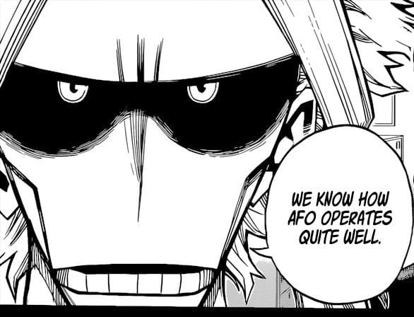 My Hero Academia Chapter 344 All Might S Plan In Effect Monoma Uses Warp Gate To Isolate The Villains