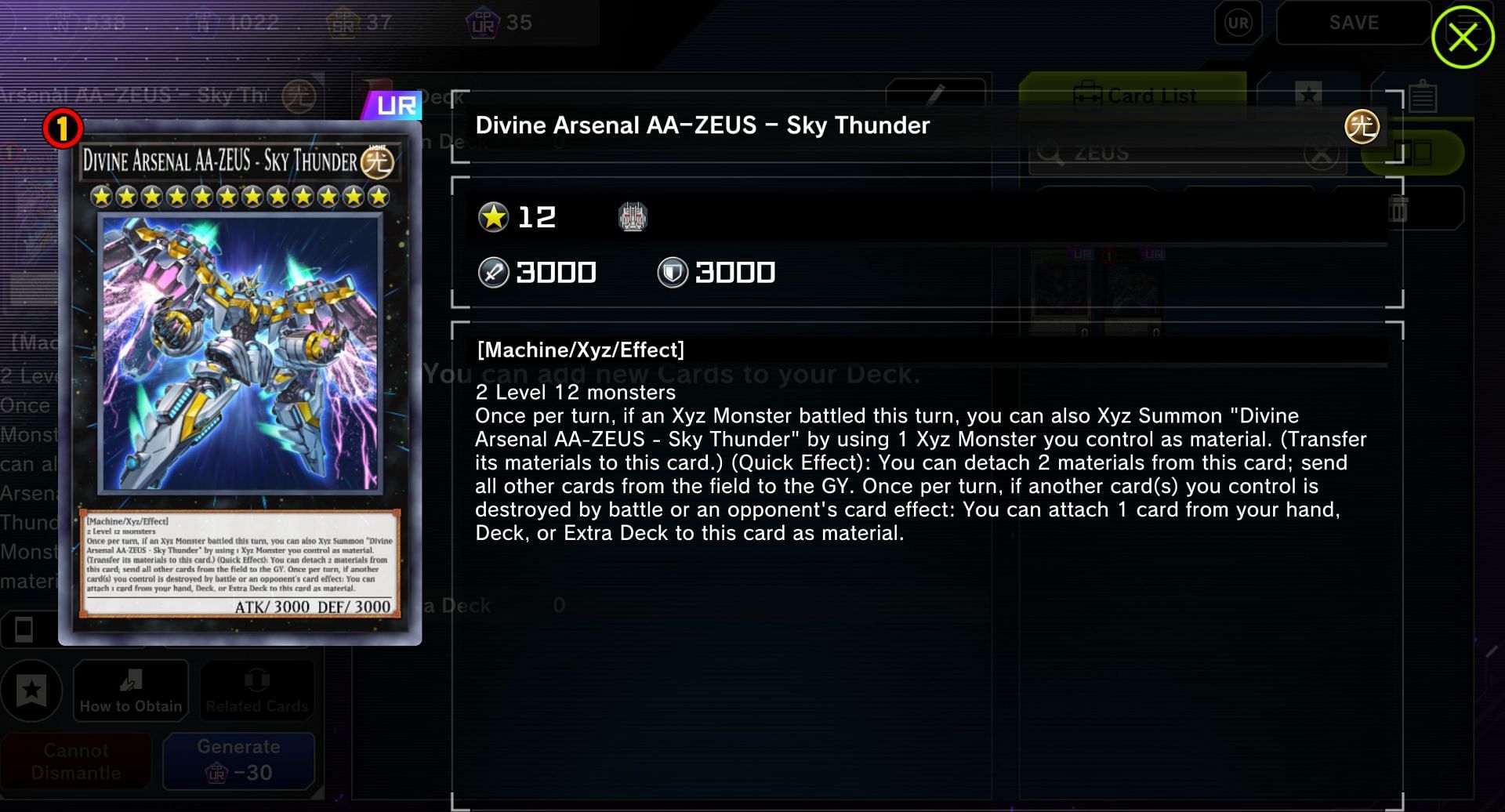 When all else fails, ZEUS can control the board and win its way (Image via Konami)