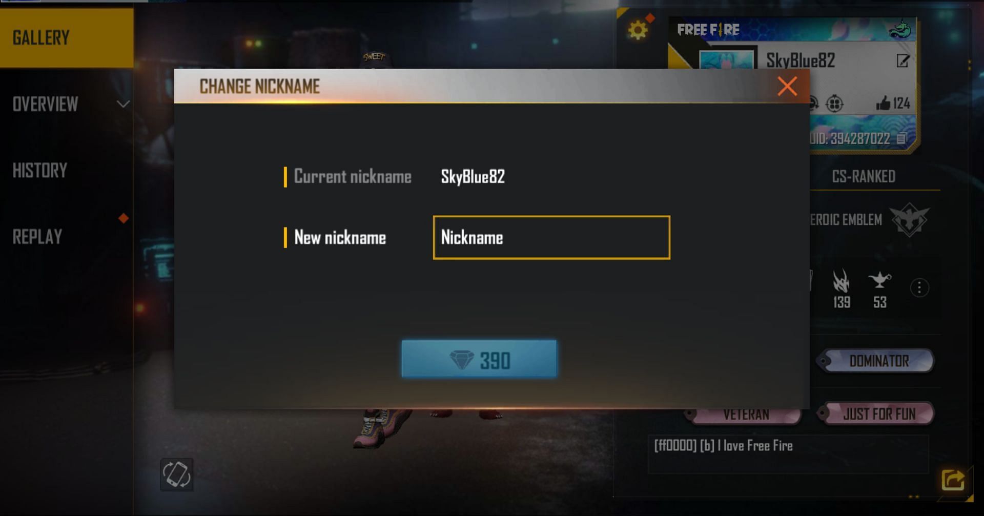 20 best Free Fire name symbols for players in 2022