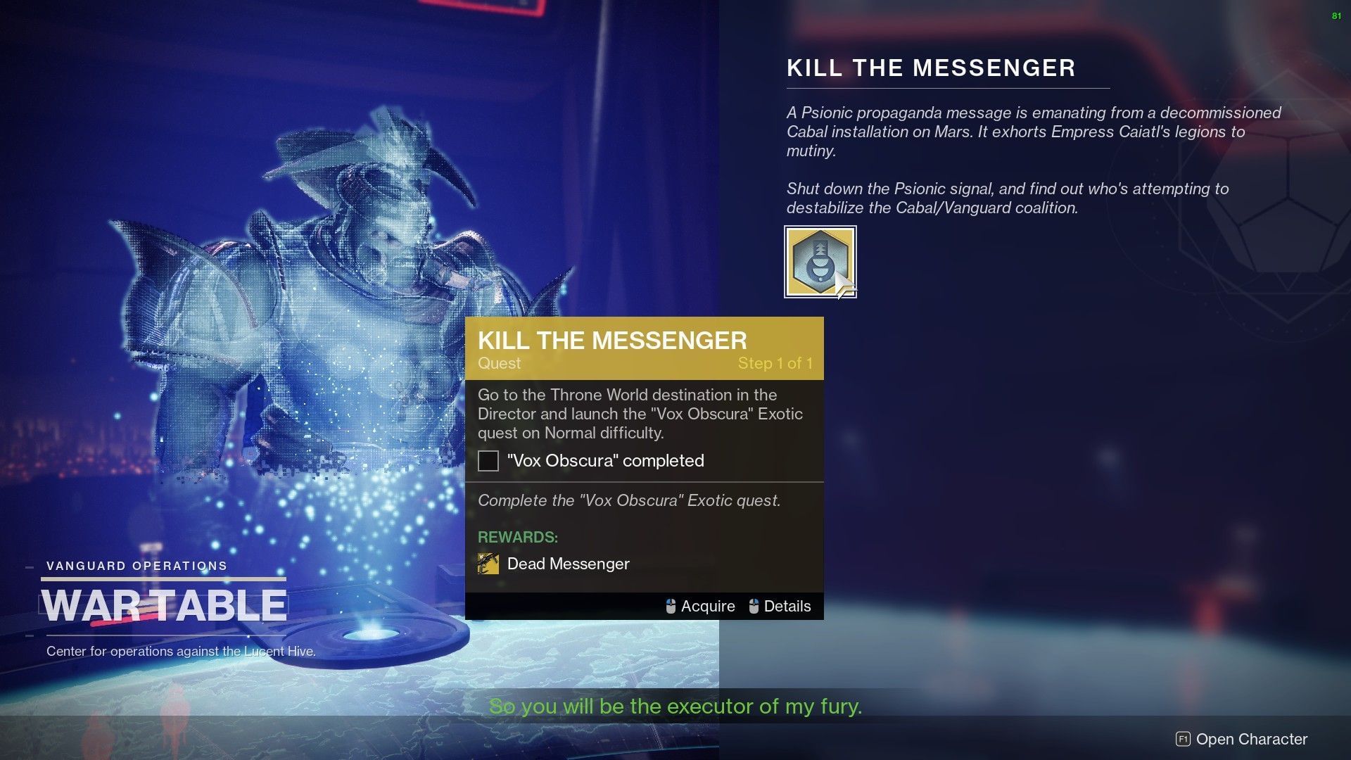 How to get Dead Messenger exotic Grenade Launcher in Destiny 2 The