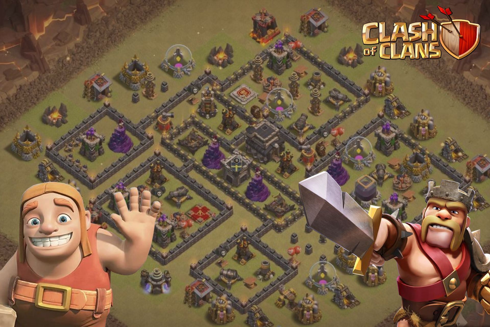 Coc Town Hall 9 Best War Base Top 5 Clash of Clans TH9 war bases in 2022