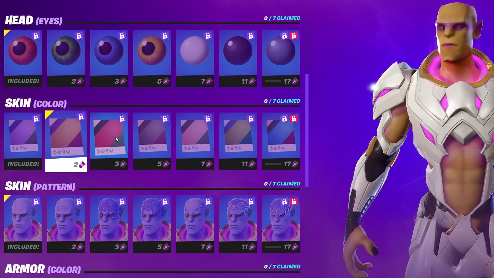 Kymera is a customizable character (Image via Epic Games)
