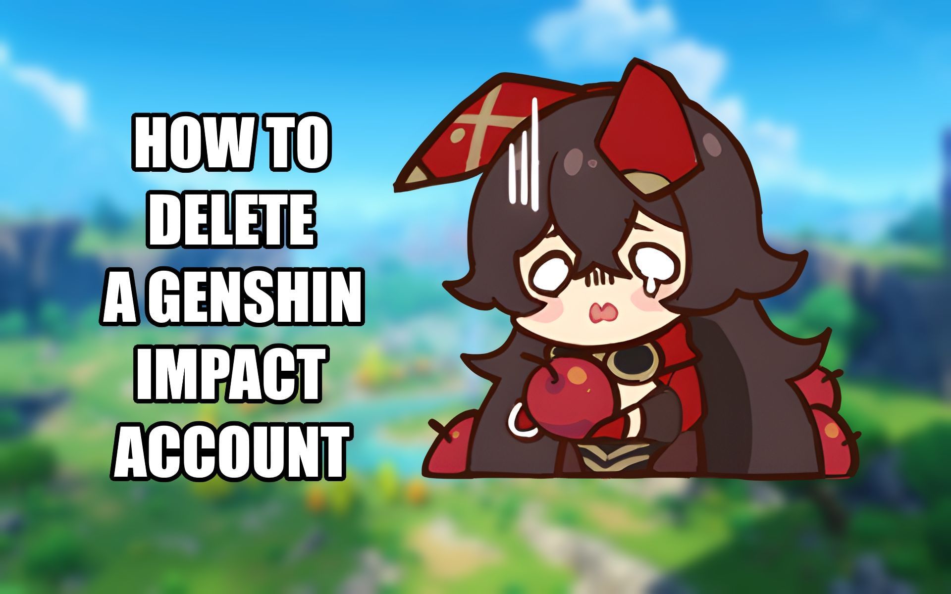 How to delete Genshin Impact account permanently