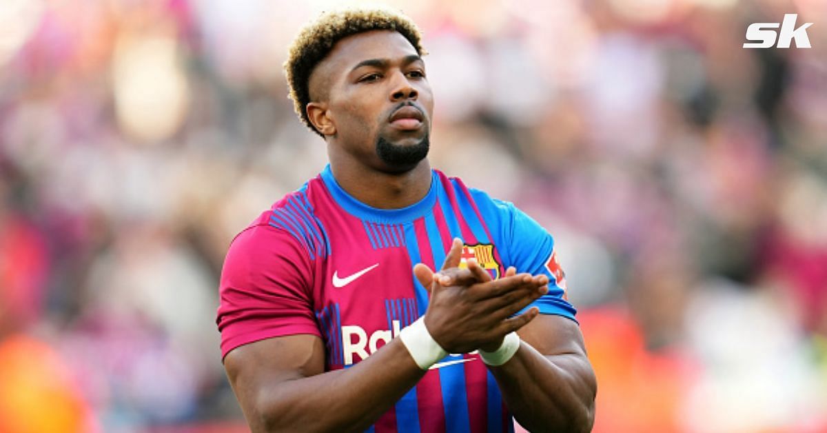 Traore made his debut for Barca in the win against Atleti