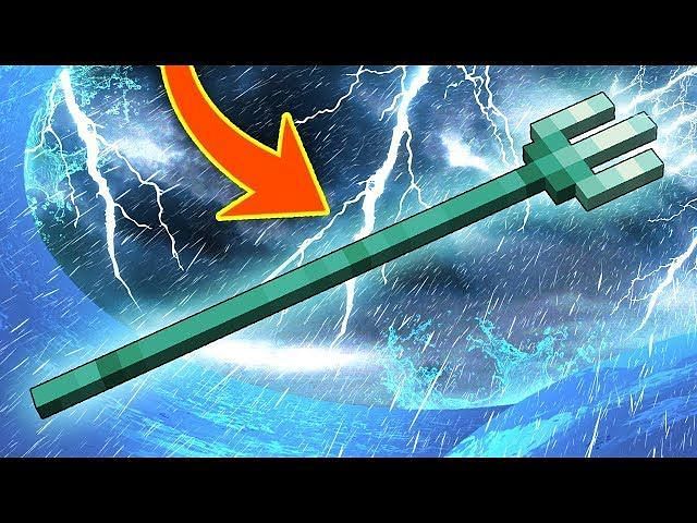 How to make a lightning trident in Minecraft