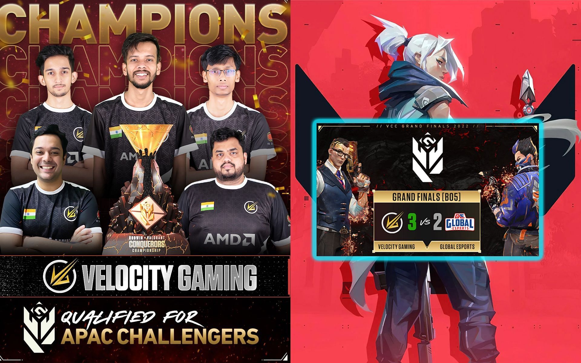 Velocity Gaming win Valorant Conquerors Championship 2022
