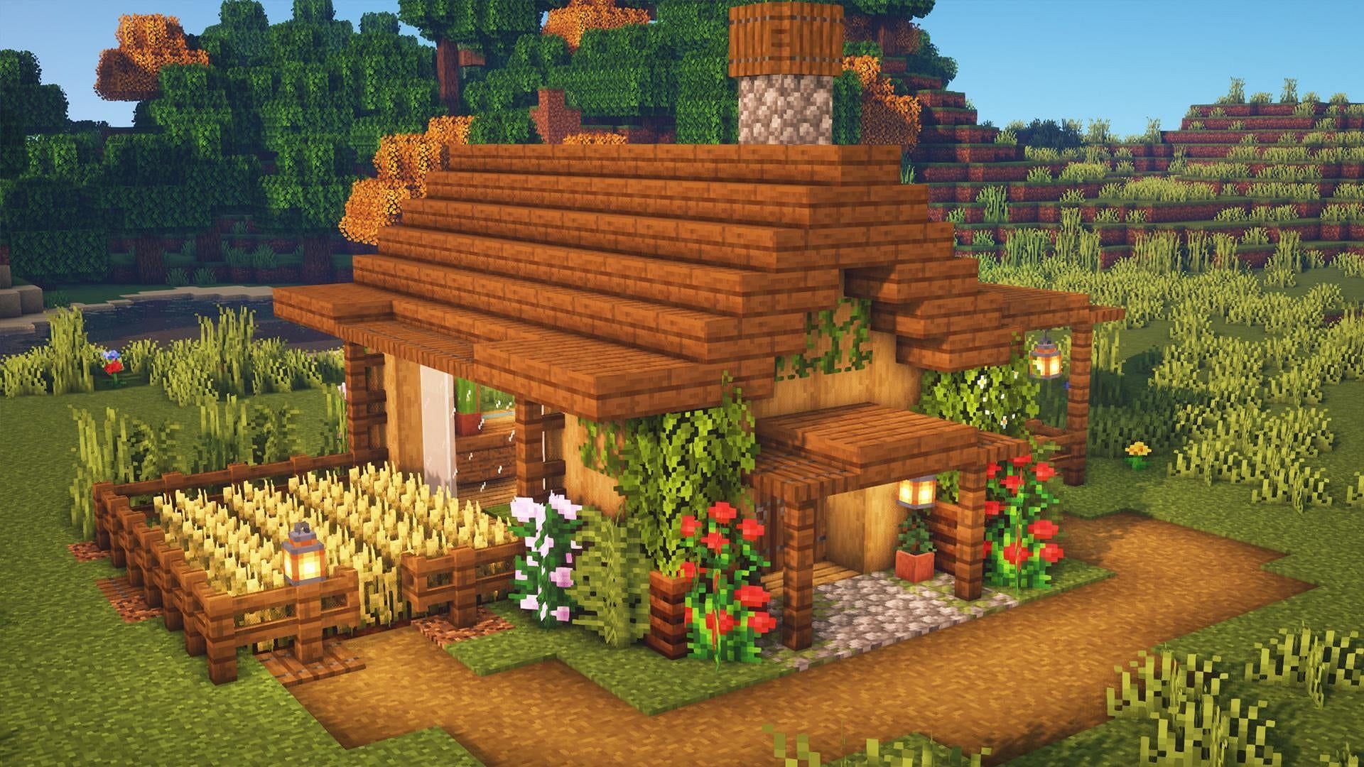 Minecraft Small Cabin Ideas