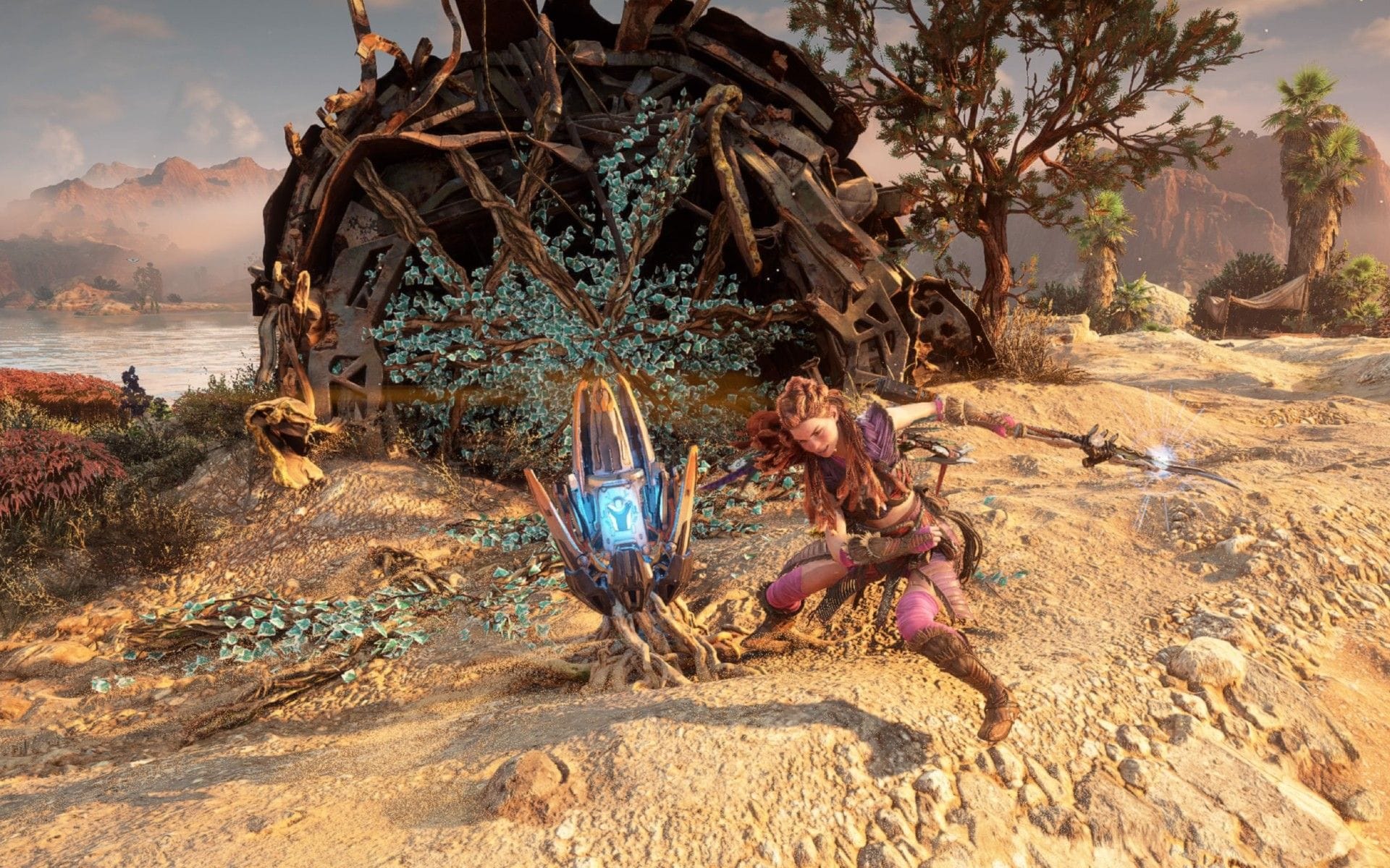How to get past Metal Flowers in Horizon Forbidden West