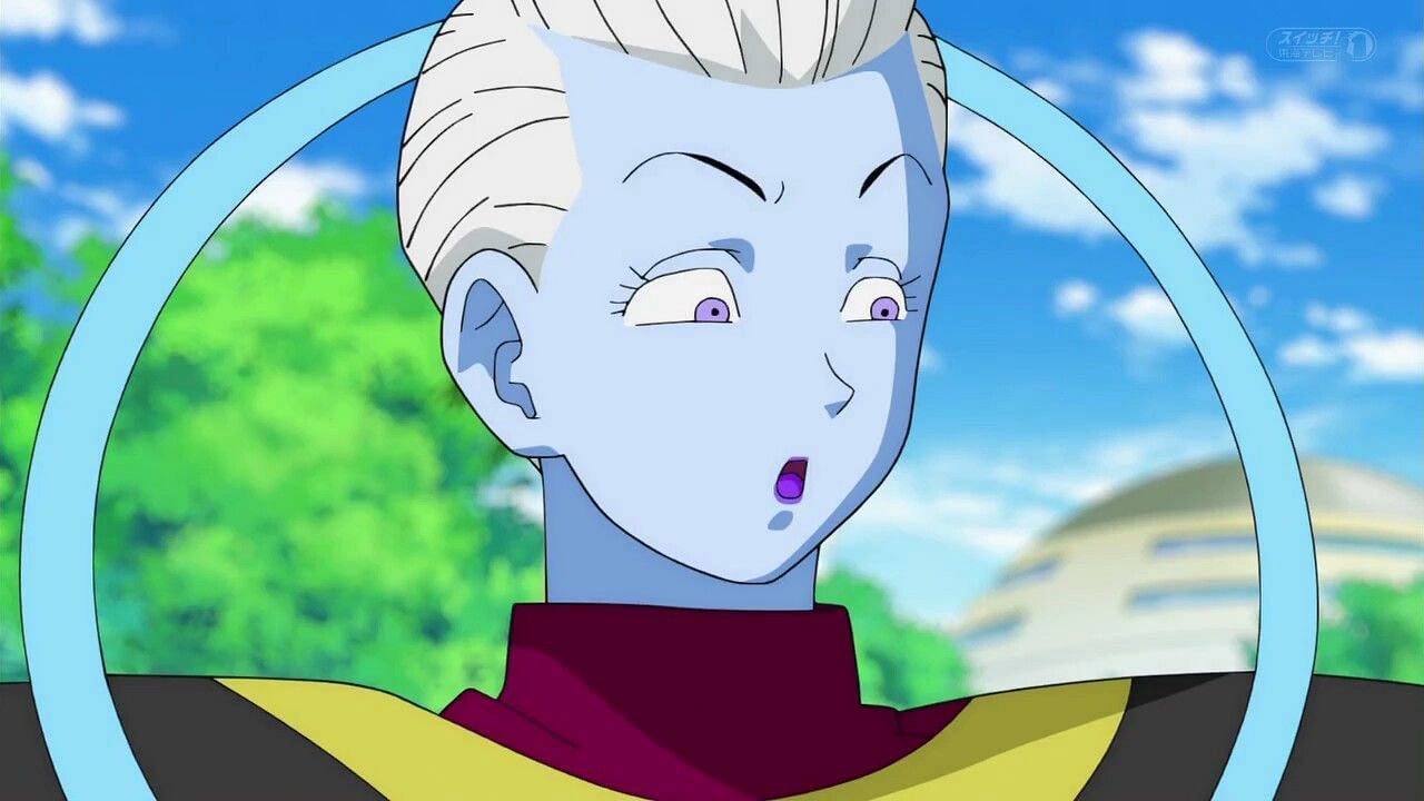 Whis as seen in the Super anime (Image via Toei Animation)